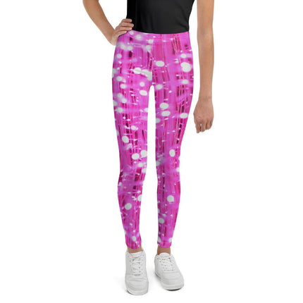 Pink Lights Youth Leggings - Trump Tees