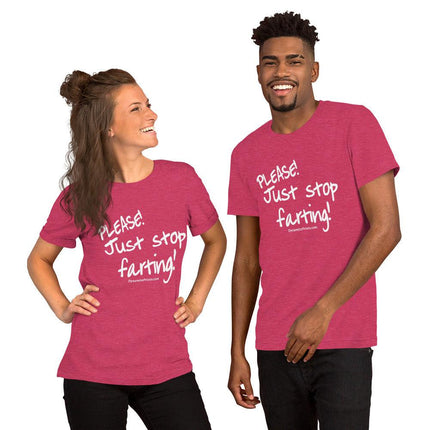 Please, Just Stop Farting T-Shirt - Trump Tees