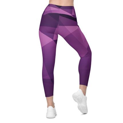 Purple Haze Leggings With Pockets - Trump Tees