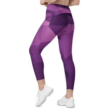 Purple Haze Leggings With Pockets - Trump Tees