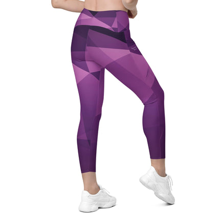 Purple Haze Leggings With Pockets - Trump Tees