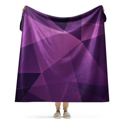 Purple Haze Sherpa Blanket - Trump Tees