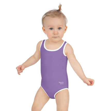 Purple Kids Swimsuit - Trump Tees