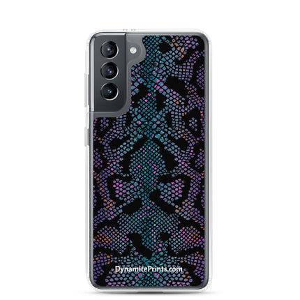 Purple Snake Clear Case for Samsung® - Trump Tees