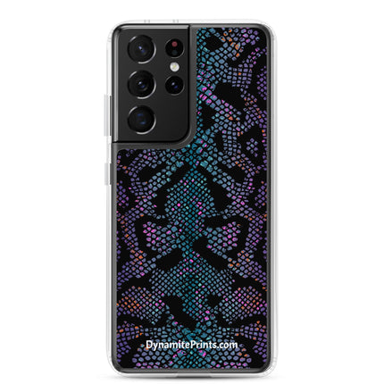 Purple Snake Clear Case for Samsung® - Trump Tees