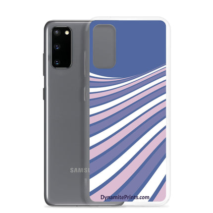 Purple Swirl Clear Case for Samsung® - Trump Tees