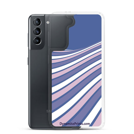 Purple Swirl Clear Case for Samsung® - Trump Tees