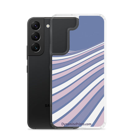 Purple Swirl Clear Case for Samsung® - Trump Tees