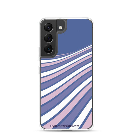 Purple Swirl Clear Case for Samsung® - Trump Tees