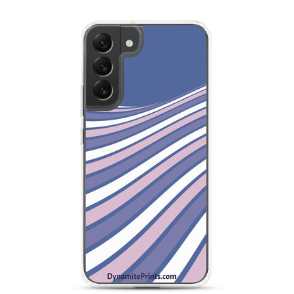 Purple Swirl Clear Case for Samsung® - Trump Tees