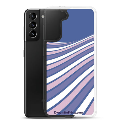 Purple Swirl Clear Case for Samsung® - Trump Tees