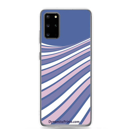 Purple Swirl Clear Case for Samsung® - Trump Tees