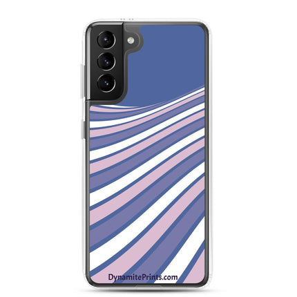 Purple Swirl Clear Case for Samsung® - Trump Tees