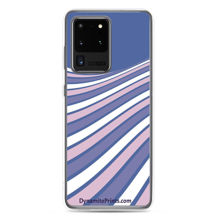 Purple Swirl Clear Case for Samsung® - Trump Tees