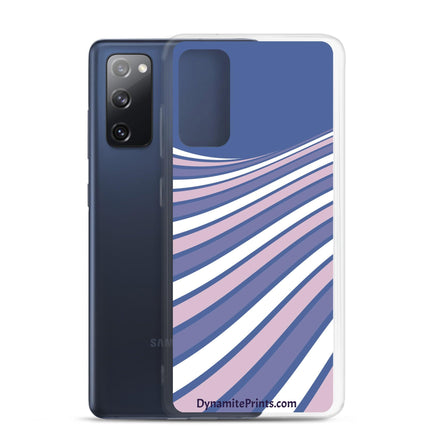 Purple Swirl Clear Case for Samsung® - Trump Tees