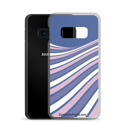 Purple Swirl Clear Case for Samsung® - Trump Tees