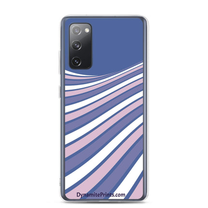 Purple Swirl Clear Case for Samsung® - Trump Tees