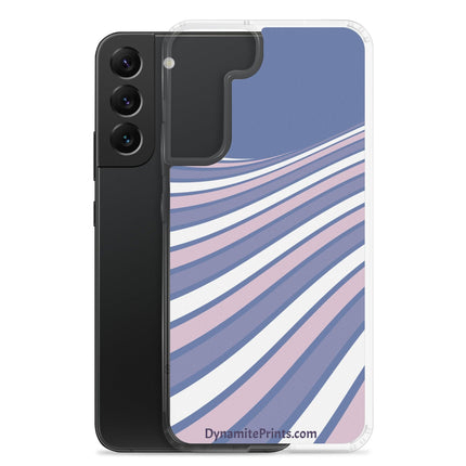 Purple Swirl Clear Case for Samsung® - Trump Tees