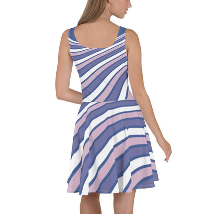 Purple Swirl Dress - Trump Tees