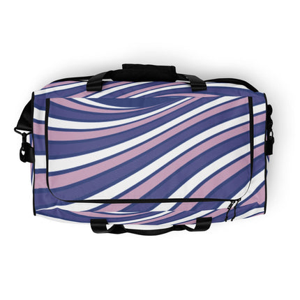 Purple Swirl Duffle bag - Trump Tees