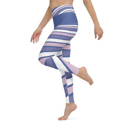 Purple Swirl Yoga Leggings - Trump Tees