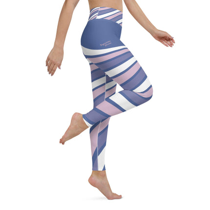 Purple Swirl Yoga Leggings - Trump Tees