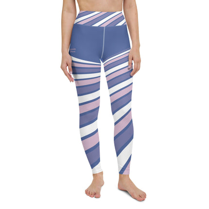 Purple Swirl Yoga Leggings - Trump Tees