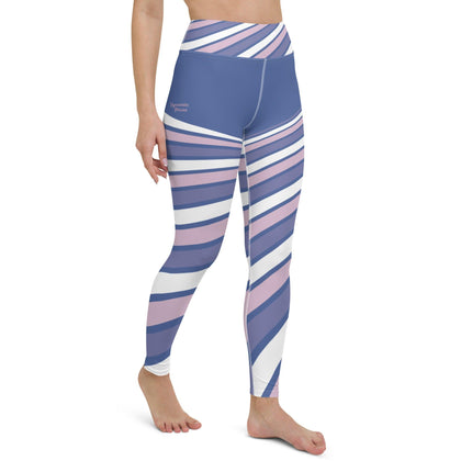 Purple Swirl Yoga Leggings - Trump Tees