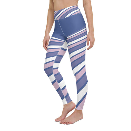 Purple Swirl Yoga Leggings - Trump Tees