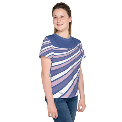 Purple Swirl Youth Shirt - Trump Tees