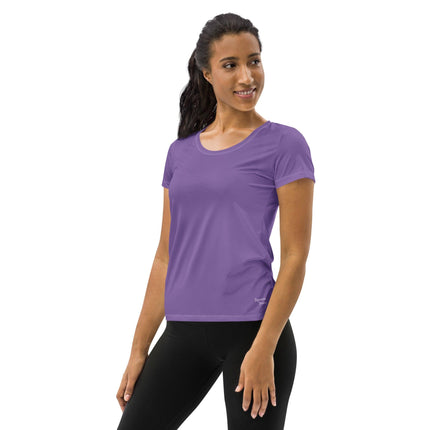 Purple Women's Athletic Shirt - Trump Tees