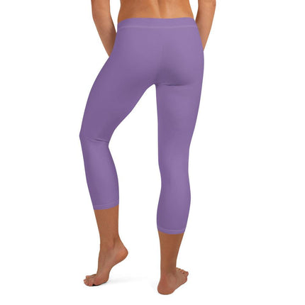 Purple Women's Capri Leggings - Trump Tees