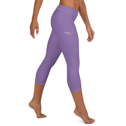 Purple Women's Capri Leggings - Trump Tees