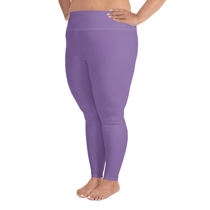 Purple Women's Plus Size Leggings - Trump Tees