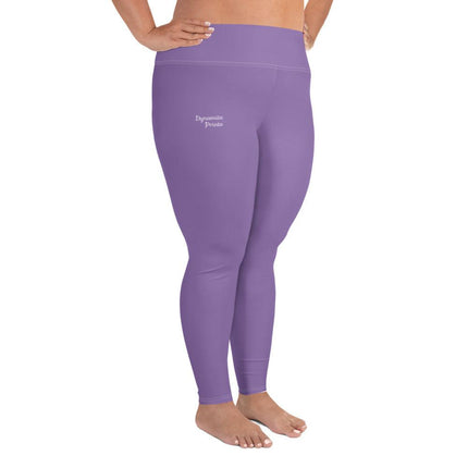 Purple Women's Plus Size Leggings - Trump Tees