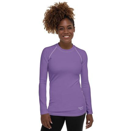 Purple Women's Rash Guard - Trump Tees