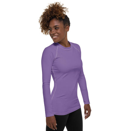 Purple Women's Rash Guard - Trump Tees