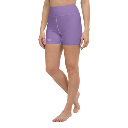 Purple Women's Yoga Shorts - Trump Tees