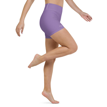 Purple Women's Yoga Shorts - Trump Tees