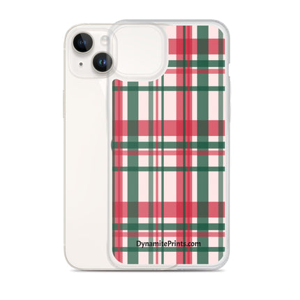 Red & Green Plaid iPhone® Case - Trump Tees