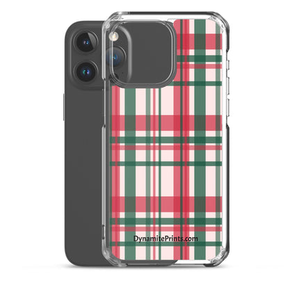 Red & Green Plaid iPhone® Case - Trump Tees