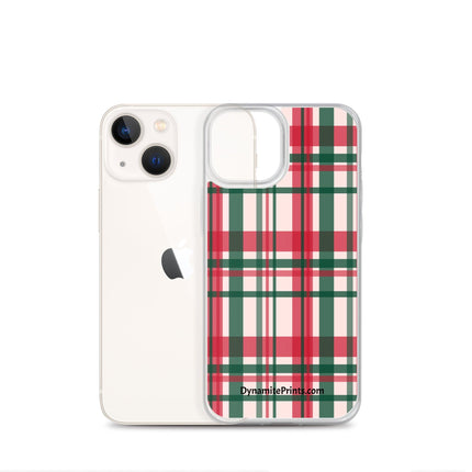 Red & Green Plaid iPhone® Case - Trump Tees