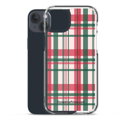 Red & Green Plaid iPhone® Case - Trump Tees