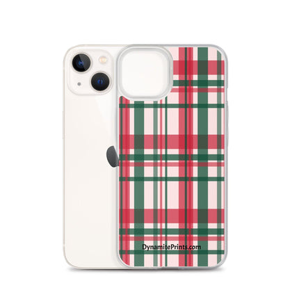 Red & Green Plaid iPhone® Case - Trump Tees