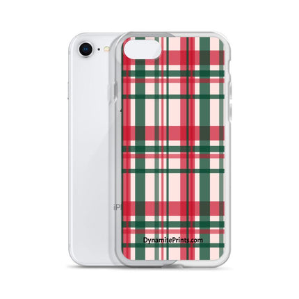 Red & Green Plaid iPhone® Case - Trump Tees