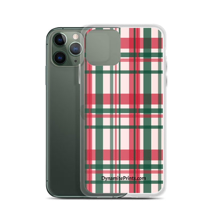 Red & Green Plaid iPhone® Case - Trump Tees