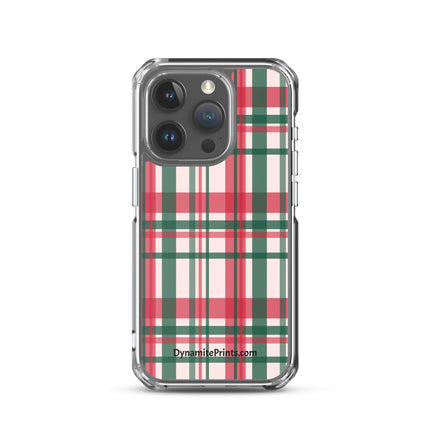 Red & Green Plaid iPhone® Case - Trump Tees