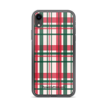 Red & Green Plaid iPhone® Case - Trump Tees