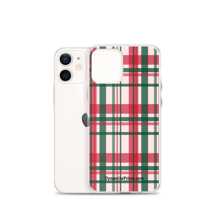 Red & Green Plaid iPhone® Case - Trump Tees