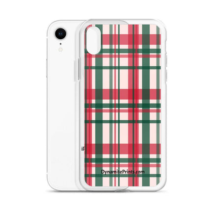 Red & Green Plaid iPhone® Case - Trump Tees